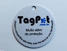 Pingente TagPet Azul